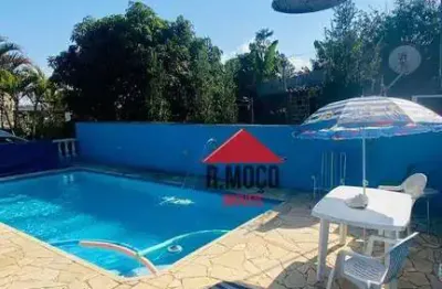 Chácara com 3 dormitórios à venda, 1805 m² por r$ 650.000,00 - chácaras guanabara - mogi das cruzes/sp