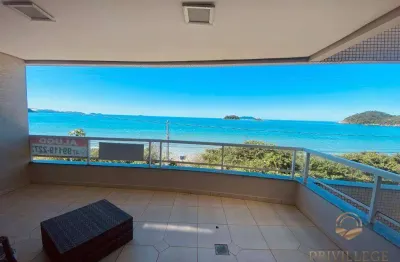 Apartamento com 3 dormitórios à venda, 200 m² por r$ 2.720.000,00 - praia de palmas - governador celso ramos/sc