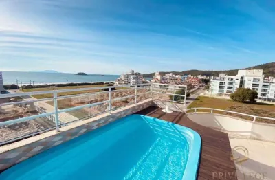 Cobertura com 4 dormitórios à venda, 248 m² por r$ 3.300.000,00 - praia de palmas - governador celso ramos/sc