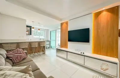 Apartamento com 3 dormitórios à venda, 79 m² por r$ 1.200.000,00 - praia de palmas - governador celso ramos/sc