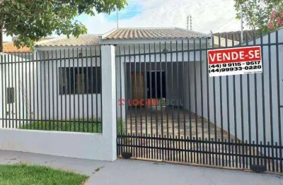 Casa com 3 dormitórios à venda, 160 m² por r$ 380.000,00 - parque avenida - maringá/pr