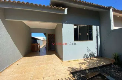 Casa com 2 dormitórios para alugar, 85 m² por r$ 1.100,00/mês - conjunto floresta - sarandi/pr
