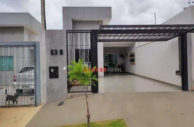 Casa com 3 dormitórios à venda, 69 m² por r$ 390.000,00 - jardim araucária - maringá/pr