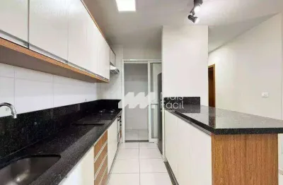 Apartamento com 3 dormitórios para alugar, 65 m² por r$ 2.550,00/mês - jardim cerro azul - maringá/pr