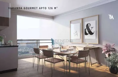 Apartamento com 3 dormitórios à venda, 184 m² por r$ 1.198.958,29 - vila do golf - ribeirão preto/sp