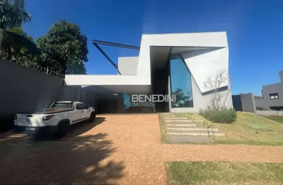 Casa sobrado de 488m² em construção com 04 suítes à venda em condomínio - jardim olhos d`água