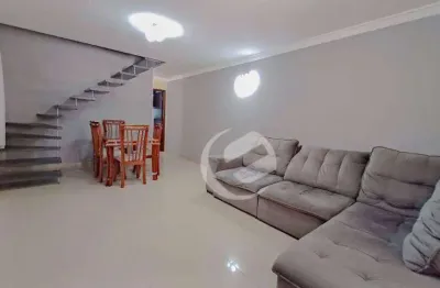 Sobrado com 3 dormitórios à venda, 150 m² por r$ 630.000,00 - jardim jamaica - santo andré/sp