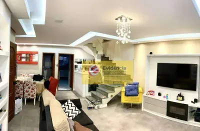 Sobrado à venda, 231 m² por r$ 1.190.000,00 - vila alpina - santo andré/sp