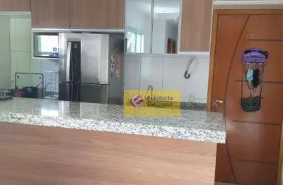 Cobertura com 2 dormitórios à venda, 100 m² por r$ 380.000,00 - vila progresso - santo andré/sp