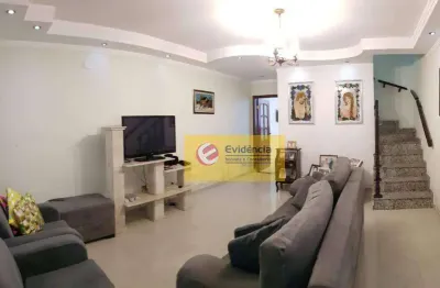Sobrado à venda, 225 m² por r$ 1.100.000,00 - parque bandeirante - santo andré/sp