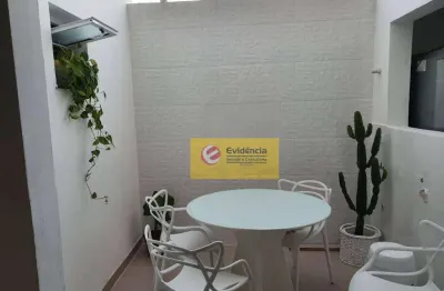 Apartamento à venda, 40 m² por r$ 300.000,00 - vila scarpelli - santo andré/sp