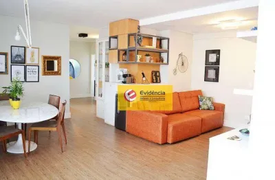 Apartamento à venda, 136 m² por r$ 930.000,00 - centro - santo andré/sp