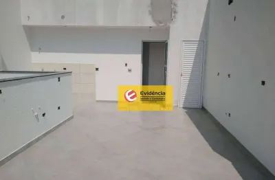 Cobertura à venda, 55 m² por r$ 392.200,00 - vila cecília maria - santo andré/sp