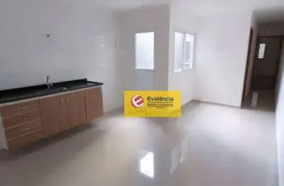 Apartamento à venda, 49 m² por r$ 320.000,00 - jardim jaçatuba - santo andré/sp