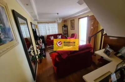 Sobrado à venda, 130 m² por r$ 795.000,00 - jardim jamaica - santo andré/sp