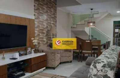 Sobrado à venda, 125 m² por r$ 690.000,00 - vila marina - santo andré/sp