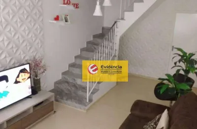 Sobrado à venda, 200 m² por r$ 590.000,00 - vila eldízia - santo andré/sp