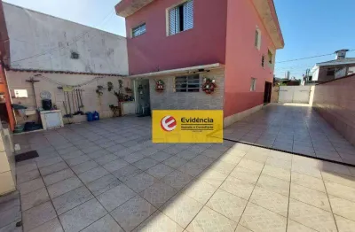 Sobrado à venda, 289 m² por r$ 1.060.000,00 - jardim ocara - santo andré/sp