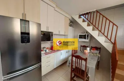 Casa à venda, 111 m² por r$ 450.000,00 - vila luzita - santo andré/sp