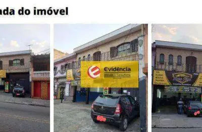 Casa à venda, 500 m² por r$ 1.750.000,00 - vila pires - santo andré/sp