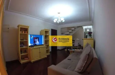 Sobrado à venda, 245 m² por r$ 760.000,00 - jardim milena - santo andré/sp