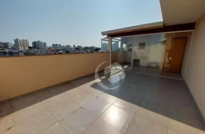Cobertura com 2 dormitórios à venda, 90 m² por r$ 459.999,99 - jardim ocara - santo andré/sp