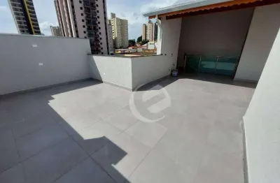 Cobertura à venda, 108 m² por r$ 569.999,99 - vila valparaíso - santo andré/sp
