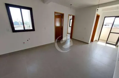 Cobertura à venda, 100 m² por r$ 470.000,00 - jardim ocara - santo andré/sp