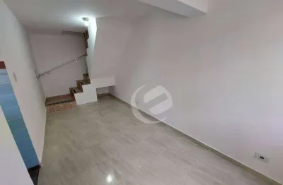 Sobrado com 2 dormitórios para alugar, 60 m² por r$ 1.931,01/mês - jardim ocara - santo andré/sp