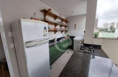 Cobertura à venda, 86 m² por r$ 500.000,00 - vila pires - santo andré/sp