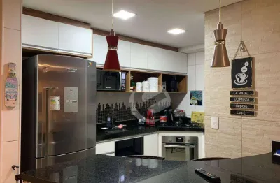 Apartamento à venda, 67 m² por r$ 460.000,00 - vila valparaíso - santo andré/sp