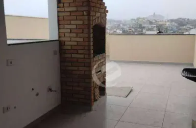 Cobertura à venda, 53 m² por r$ 480.000,00 - vila junqueira - santo andré/sp