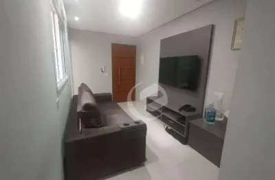 Apartamento com 2 dormitórios à venda, 40 m² por r$ 325.000,00 - vila scarpelli - santo andré/sp