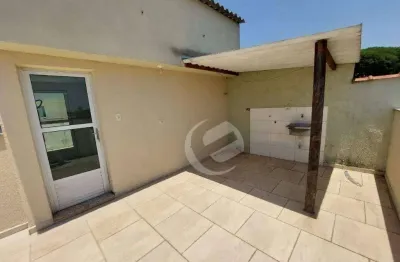 Cobertura com 2 dormitórios para alugar, 80 m² por r$ 1.550,00/mês - vila guaraciaba - santo andré/sp