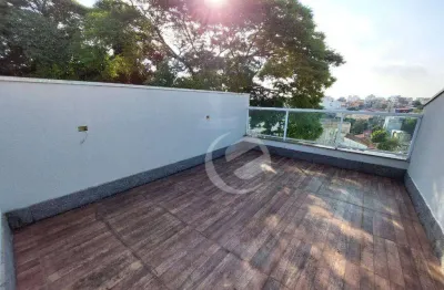 Cobertura à venda, 96 m² por r$ 456.000,00 - jardim paraíso - santo andré/sp
