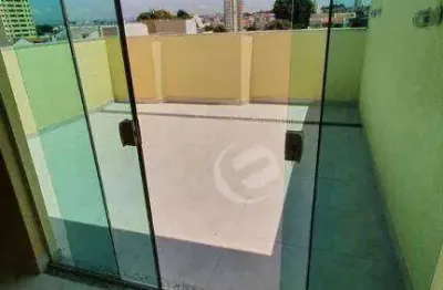 Cobertura à venda, 74 m² por r$ 680.000,00 - parque das nações - santo andré/sp