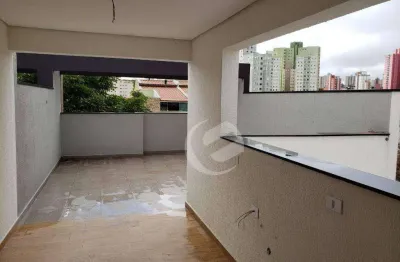 Cobertura à venda, 100 m² por r$ 550.000,00 - vila floresta - santo andré/sp