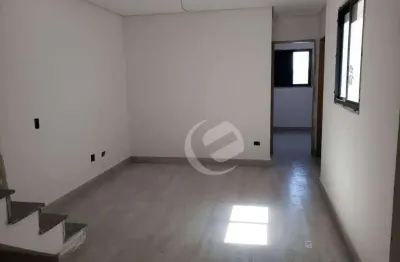 Cobertura com 2 dormitórios à venda, 45 m² por r$ 470.000,00 - parque joão ramalho - santo andré/sp