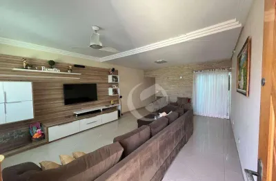 Sobrado com 3 dormitórios à venda, 239 m² por r$ 1.500.000,00 - vila scarpelli - santo andré/sp