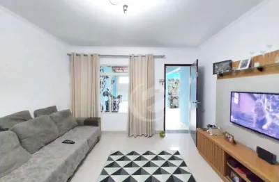 Sobrado à venda, 112 m² por r$ 510.000,00 - vila scarpelli - santo andré/sp