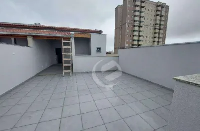 Cobertura à venda, 126 m² por r$ 515.000,00 - vila humaitá - santo andré/sp