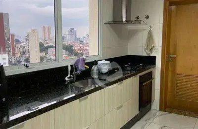 Apartamento à venda, 120 m² por r$ 1.290.000,00 - vila bastos - santo andré/sp