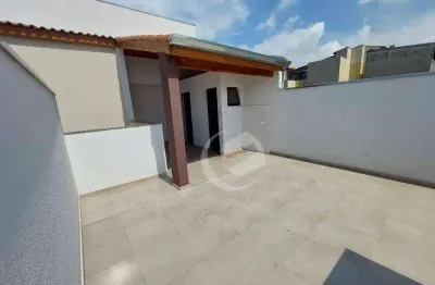 Cobertura à venda, 80 m² por r$ 425.000,00 - jardim alvorada - santo andré/sp