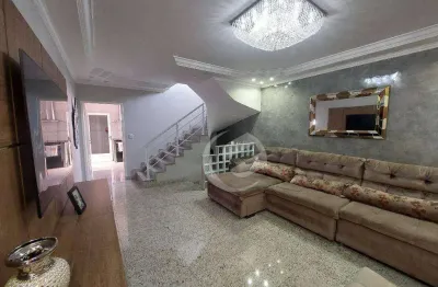 Sobrado à venda, 235 m² por r$ 800.000,00 - jardim oriental - santo andré/sp
