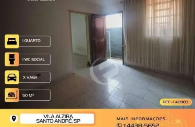 Casa à venda, 50 m² por r$ 349.999,99 - vila alzira - santo andré/sp