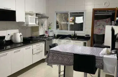Sobrado à venda, 134 m² por r$ 575.000,00 - vila junqueira - santo andré/sp