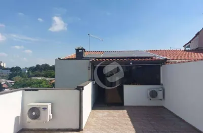 Cobertura, 220 m² - venda por r$ 690.000,00 ou aluguel por r$ 4.325,00/mês - vila guiomar - santo andré/sp