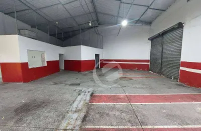 Galpão para alugar, 451 m² por r$ 10.615,00/mês - vila pires - santo andré/sp