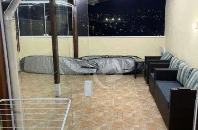 Cobertura à venda, 40 m² por r$ 385.000,00 - vila junqueira - santo andré/sp