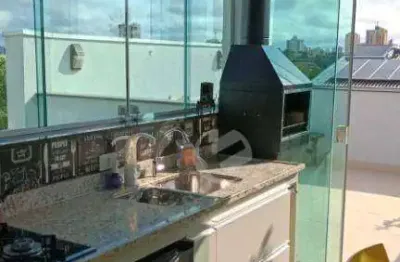 Cobertura à venda, 94 m² por r$ 470.000,00 - jardim cambuí - santo andré/sp